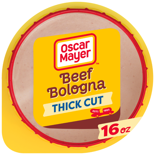 Oscar Mayer Thick Cut Beef Bologna - 16 Ounce Image 1 of 5