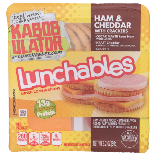 Lunchables Lunch Combinations - 3.2 Ounce