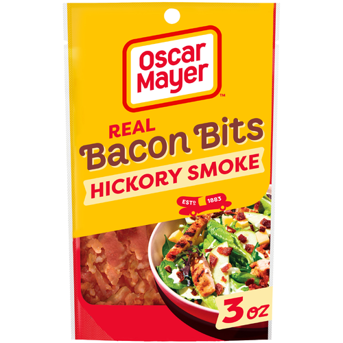 Oscar Mayer Hickory Smoke Flavor Added Real Bacon Bits - 3 Ounce Image 1 of 5