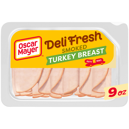 Oscar Mayer Smoked Deli Fresh Turkey Breast - 9 Ounce Image 1 of 5
