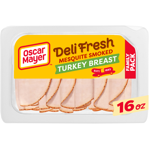 Oscar Mayer Mesquite Smoked Deli Fresh Turkey Breast - 16 Ounce Image 1 of 5