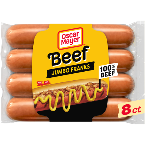 Oscar Mayer Jumbo Uncured Angus Beef Franks - 15 Ounce Image 1 of 5
