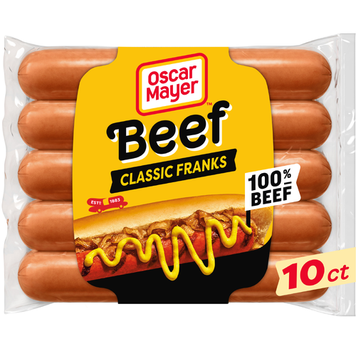 Oscar Mayer Original Classic Beef Uncured Franks - 15 Ounce Image 1 of 5