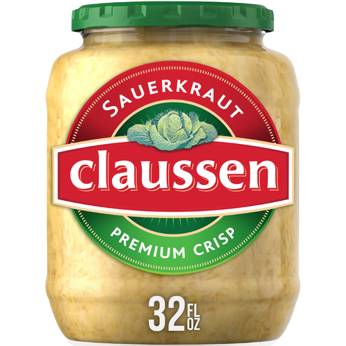 Claussen Sauerkraut Premium Crisp - 32 Fluid Ounce Image 1 of 5