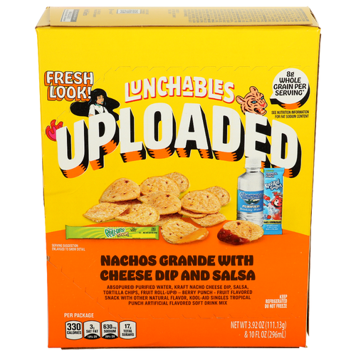 Lunchables Uploaded Nachos Grande With Cheese Dip And Salsa - 3.92 Ounce