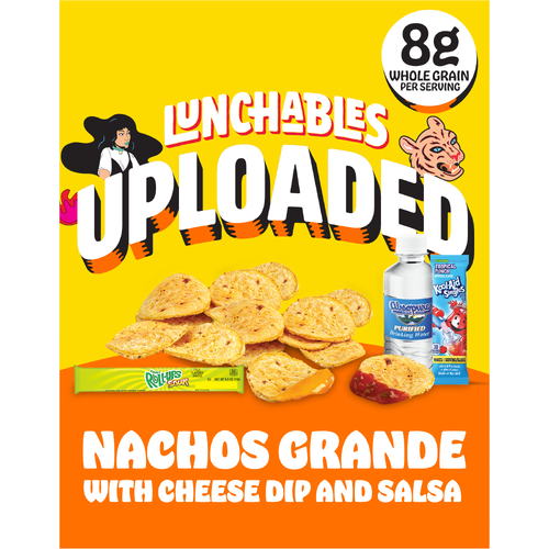 Lunchables Uploaded Nachos Grande With Cheese Dip And Salsa - 3.92 Ounce Image 1 of 5