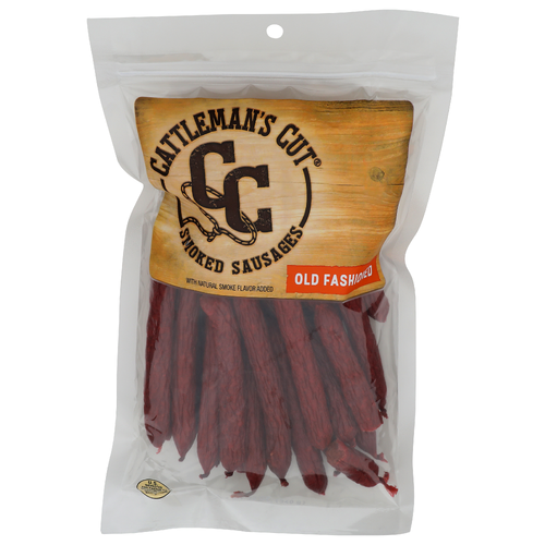 Cattleman's Cut Beer Jerky Old Fashioned Smoked Sausages - 12 Ounce