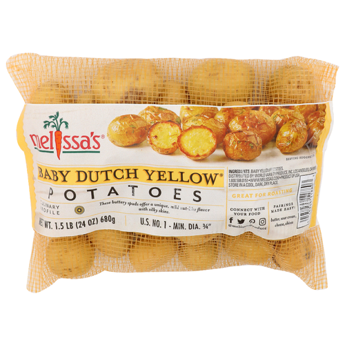 MELISSA's Baby Dutch Yellow Potatoes - 1.5 Pound Image 1 of 3