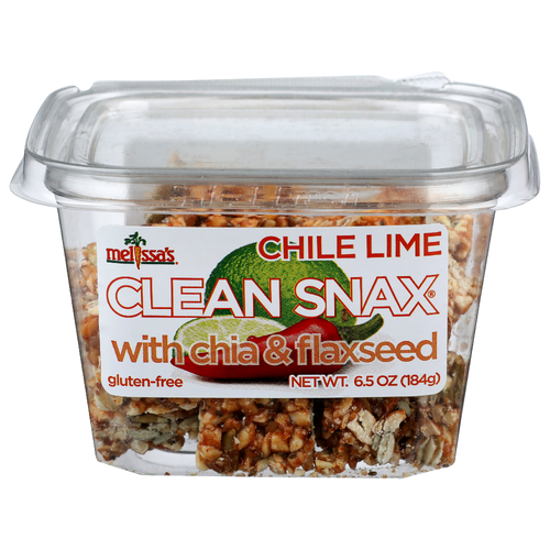 MELISSA'S With Chia & Flaxseed Chili Lime Clean Snax - 6.5 Ounce