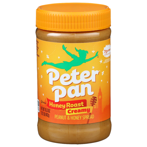 Peter Pan Honey Roast Creamy Peanut & Spread - 16.3 Ounce