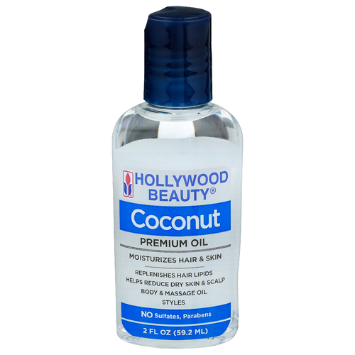 Hollywood Beauty Coconut Premium Oil - 2 Fluid Ounce