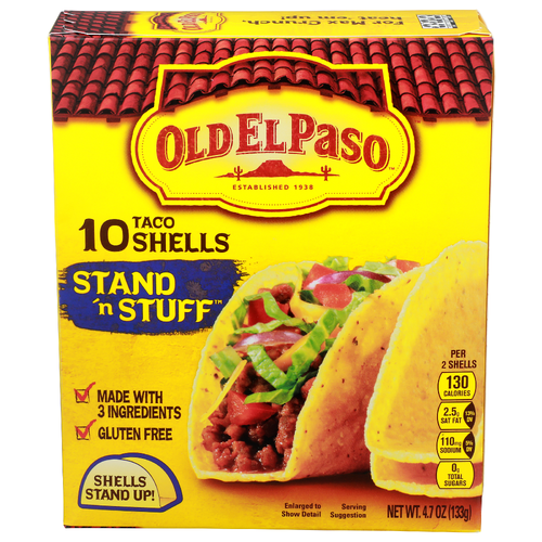 Old El Paso Stand 'n Stuff - 0.47 Ounce - 10 Count