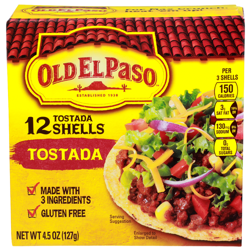 Old El Paso Oldelpaso Tostada - 0.375 Ounce - 12 Count