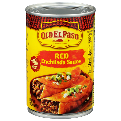 Old El Paso Hot Red Enchilada Sauce - 10 Ounce