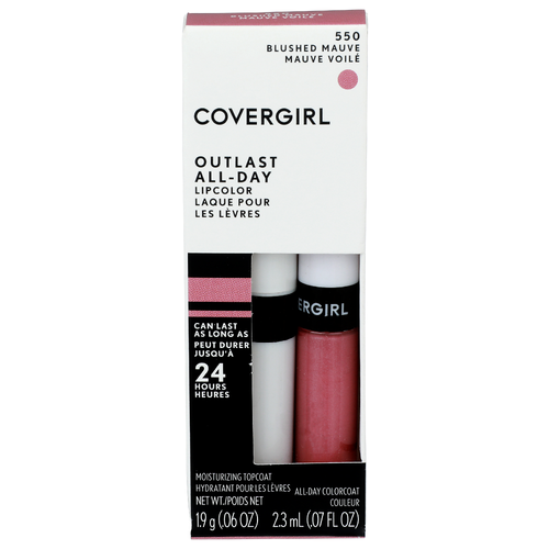 Covergirl 550 Blushed Mauve Outlast All-Day Lipcolor - 6 Ounce