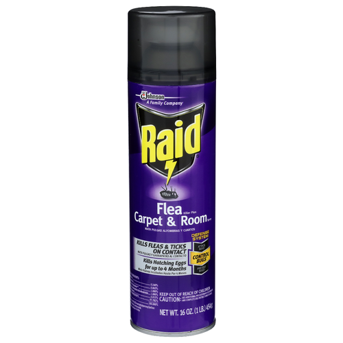 Raid Flea Killer Plus Carpet & Room Spray - 16 Ounce