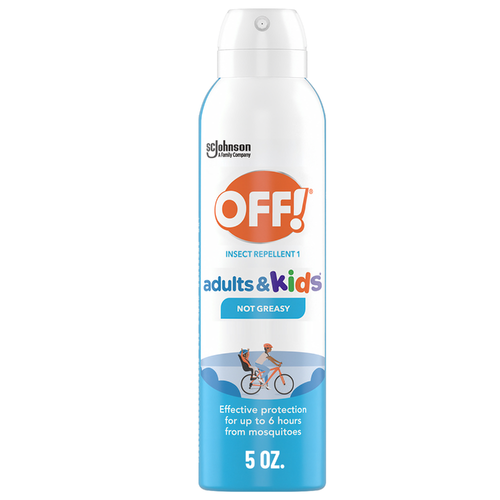 OFF! Insect Repellent Aerosol For Adults & Kids, Fragrance-Free Bug Spray - 5 Ounce
