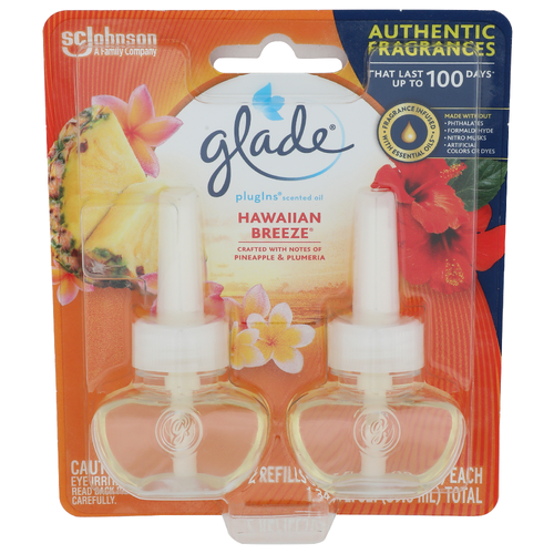 Glade Plugins Scented Oil - 0.67 Fluid Ounce - 2 Count