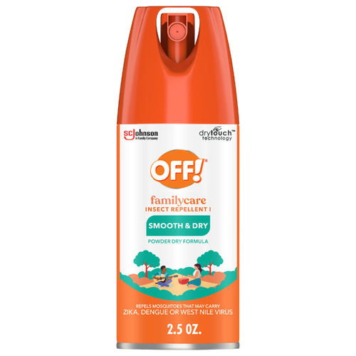 OFF! Familycare Insect Repellent, Smooth & Dry - 2.5 Ounce