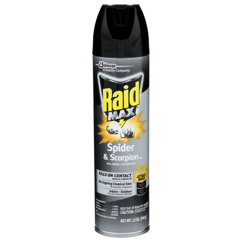 Raid Max Spider & Scorpion Killer - 12 Ounce