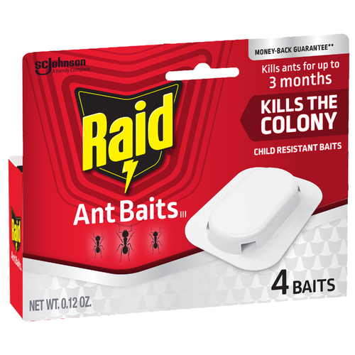 Raid Ant Baits Indoor Killer, 4 - 0.12 Ounce