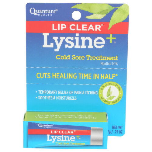 QUANTUM HEALTH Boxed Treatment Cold Sore Ointment - 7 Gram