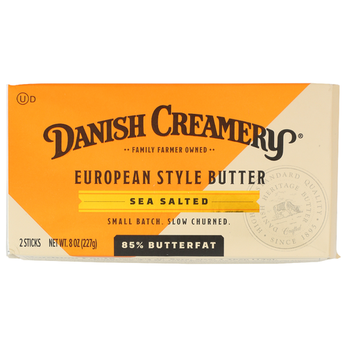 Danish Creamery Butter European Salted - 4 Ounce - 2 Count