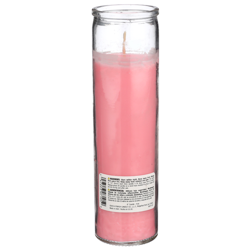 Prayer Candle Company Pink 8 - 1 Each