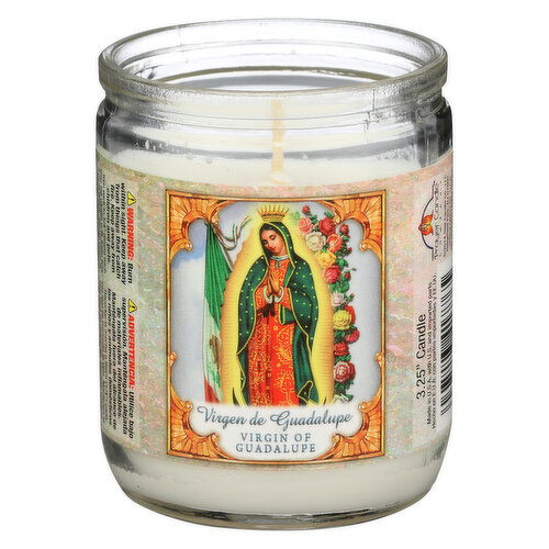 Prayer Candle Company Virgin Of Guadalupe - 1 Each