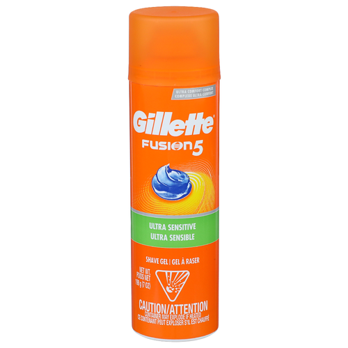 Gillette Fusion 5 Shave Gel - 7 Ounce