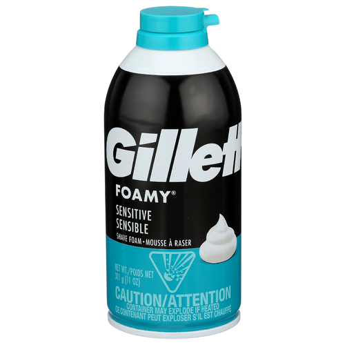 Gillett Foamy Shave Foam - 11 Ounce