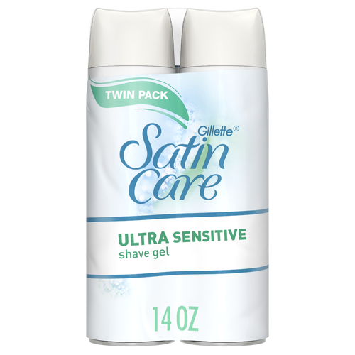 Gillette Satin Care Ultra Sensitive Skin Shave Gel - 14 Ounce