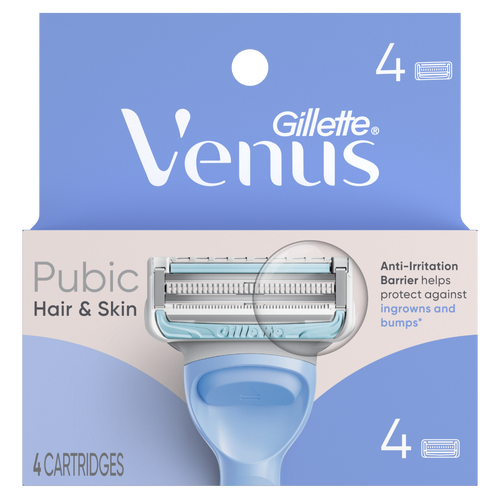 Venus Gillette For Pubic Hair & Skin, Intimate Razor Women - 0.06 Pound - 1 Count