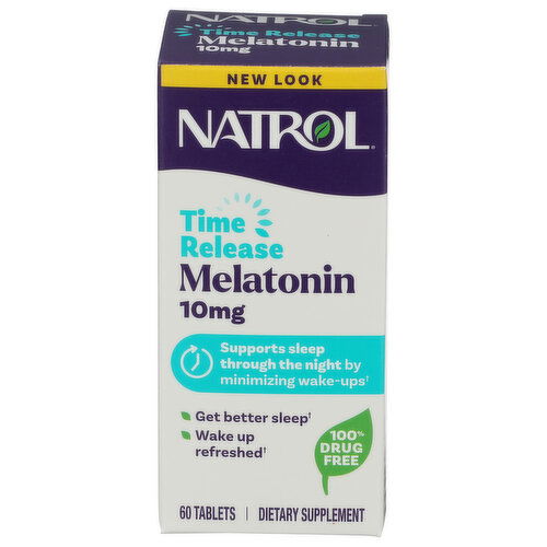 Natrol Tablets Vitamin Supplements Advanced Sleep Melatonin Tr - 60 Count