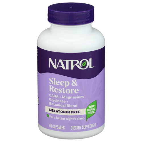 Natrol Capsule Sleep & Restore Non-Melatonin - 60 Count