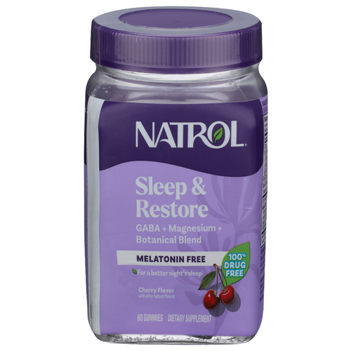 Natrol Tart Cherry Gummies Sleep & Restore Non-Melatonin - 60 Count