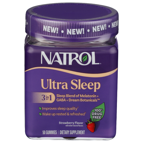 Natrol Ultra Sleep Melatonin Gummy - 50 Count