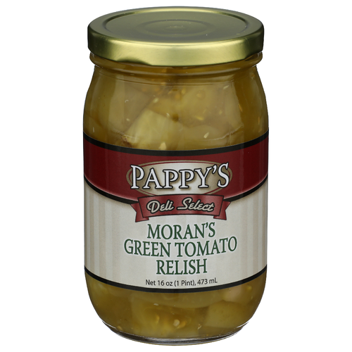 PAPPY'S Moran's Green Tomato Relish - 16 Ounce