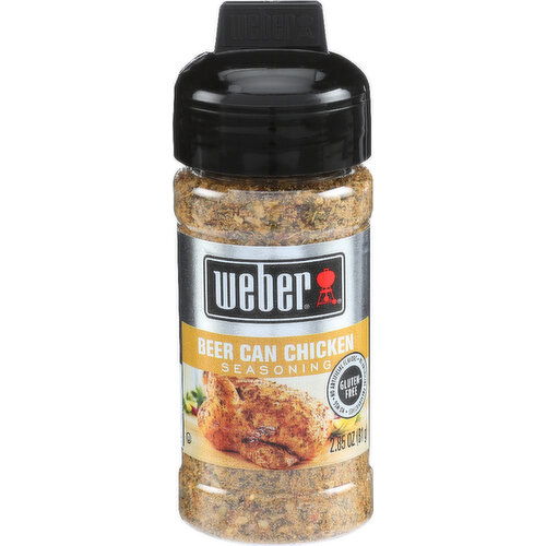 WEBER Seasoning Beer Can Chicken - 2.85 Ounce