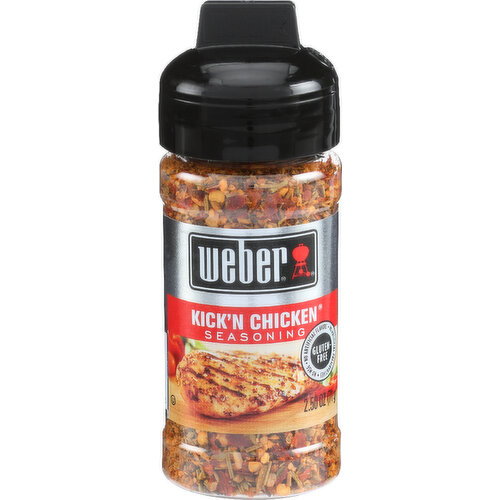 Weber Seasoning Kick'n Chicken - 2.5 Ounce Image 1 of 2