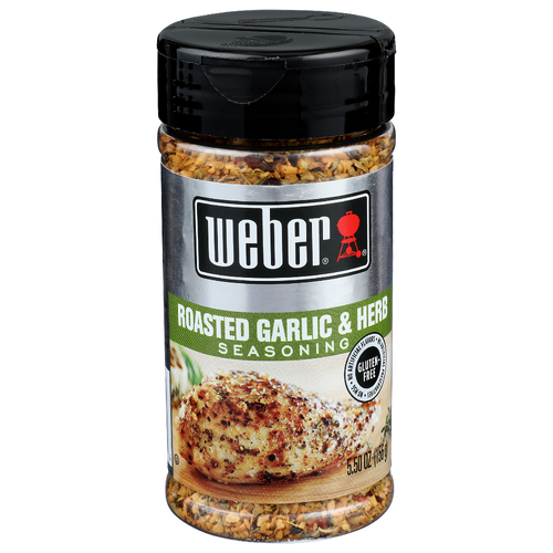Weber Roasted Garlic & Herb Seasoning - 5.5 Ounce