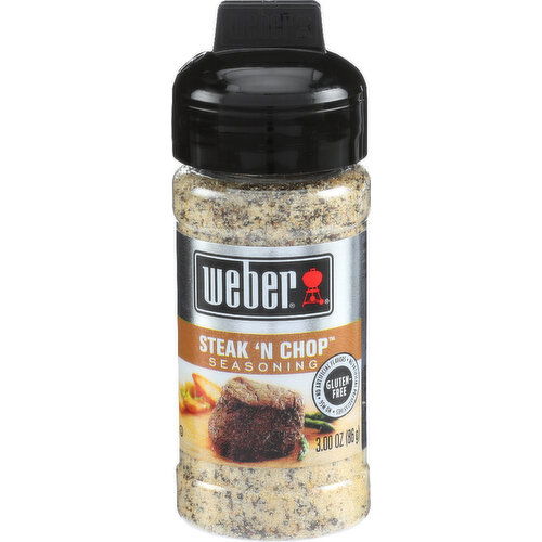 WEBER Seasoning Steak 'n Chop - 3 Ounce