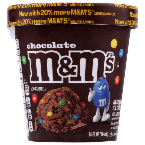 M&M'sMm Chocolate Ice Cream - 14 Fluid Ounce