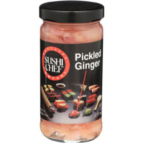 Sushi Chef Ginger Pickled - 6 Fluid Ounce