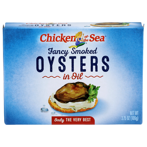 Chicken Of The Sea In Oil Fancy Smoked Oysters - 3.75 Ounce