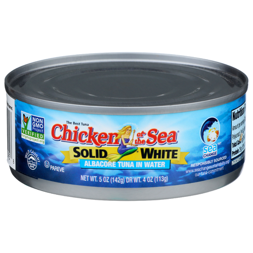 Chicken Of The Sea Solid White In Water Albacore Tuna - 5 Ounce