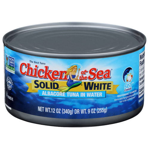 Chicken Of The Sea Solid White Albacore Tuna In Water - 12 Ounce