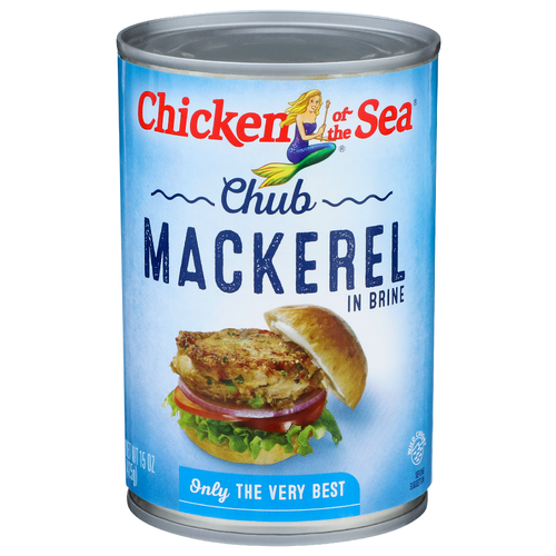 Chicken Of The Sea In Brine Chub Mackerel - 15 Ounce