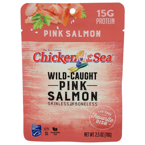 Chicken Of The Sea Skinless And Boneless Pink Salmon - 2.5 Ounce