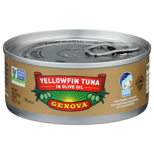 Genova In Olive Oil Yellowfin Tuna - 5 Ounce